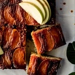 caramel apple upside down cake
