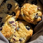 Wild Blueberry Scones