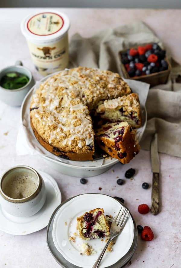 Berry Buckle Coffee Cake