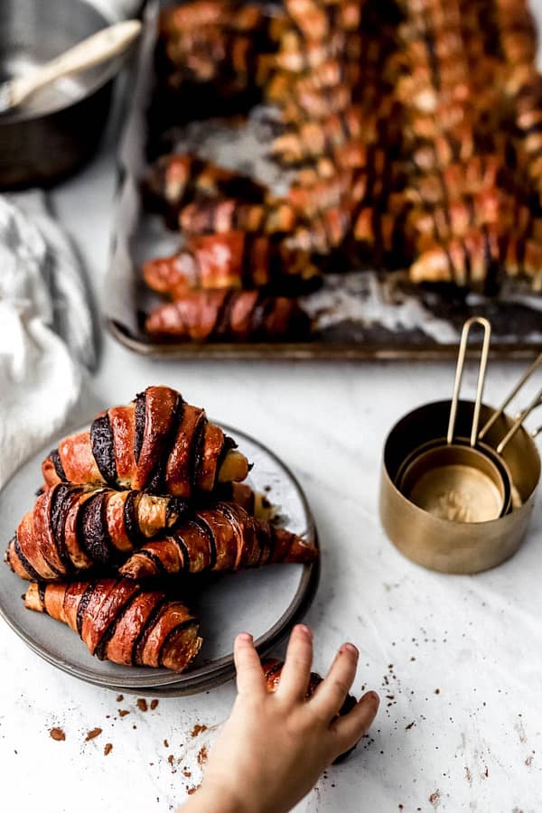 Yeasted Chocolate Rugelach Yeasted Chocolate Rugelach